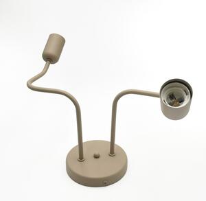 Плафониера CHARLIE 2xE27/15W/230V бежова