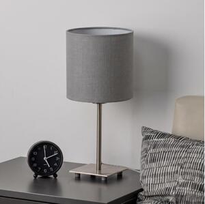 Brilagi - LED настолна лампа NUBILA 1xE27/60W/230V светлосива