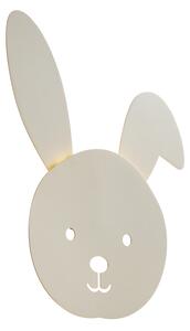 Детска стенна лампа бежова с LED 3-степенно димиране - Benny the Bunny