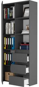Офис рафт с чекмеджета MODERN B-80-S3 - различни цветови варианти aнтрацит