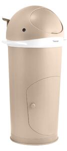 Бежово пластмасово кошче за пелени 25 l Whale – Kindsgut