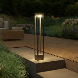 STEINEL LED осветление за пътеки Stela C860, антрацит, IP65, RGBWW, Затъмняване, Черен, Алуминий, Модерен