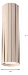 Brilagi - Точково осветително тяло CRISPINA 1xGU10/10W/230V 20 cm бежово