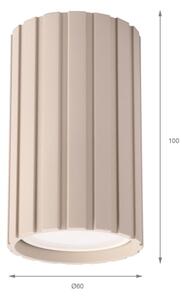 Brilagi - Точково осветително тяло CRISPINA 1xGU10/10W/230V, 10 см, бежово