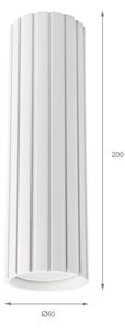 Brilagi - Точково осветително тяло CRISPINA 1xGU10/10W/230V 20 cm бяло