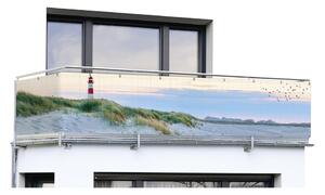 Пластмасов балконски параван 500x85 cm North Sea Coast – Maximex