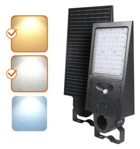 LED соларна улична лампа със сензор STREET LED/30W/9,6V 3000/4000K 6000 mAh IP65
