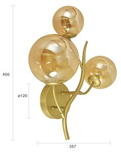 Brilagi - LED аплик MISTEL 3xG9/3W/230V златист