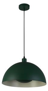 Searchlight 35410GR - Полилей с кабелно окачване MARS 1xE27/60W/230V pr. 25 cm зелен