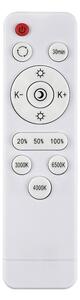 Rabalux 71452 - LED таванно осветително тяло ZERAVA, 34W/230V, 3000–6500K, Ø 38 см, с възможност за димиране + дистанционно управление