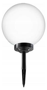 Соларна LED лампа LED/1,2 V 6500K 200 mAh Ø 30 см IP44 бяла/черна