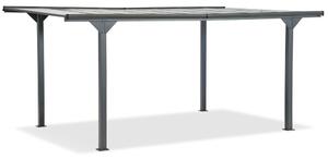 Алуминиев навес Lombardy 3x4.3 Garden Point антрацит