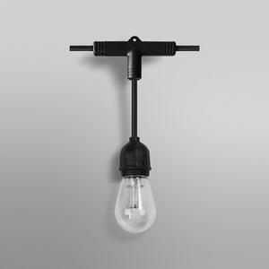 OSRAM SMART+ WiFi LED верига STRINGLIGHT, RGBW 12-flg., Затъмняване, Черен, Пластмаса, Модерен
