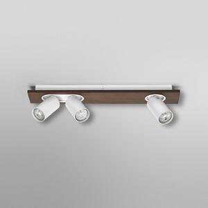 OSRAM тавански прожектор MERCURY, бял, 3 спота GU10-LED 927 dim, Затъмняване, Бял, Дневна/трапезария, Метал, Модерен