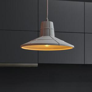OSRAM висяща лампа CONCRETE SALA, сива, Ø 32 cm, бетон, E27, Затъмняване, Сив, Дневна/трапезария, Бетон, Млад живот