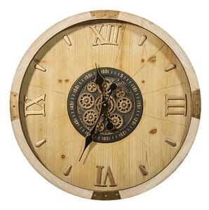 Стенен часовник atmosphera Micka, MDF и стъкло, Ø63.5 cm