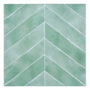 Стикери atmosphera Caro Chevrons, Светлозелен 30×30 cm, 2 бр