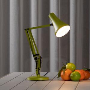 Anglepoise LED настолна лампа 90 MINI VIVID, зелена, USB, Затъмняване, Зелен, кабинет / офис, Метал, Индустриален дизайн, Сенник за маса