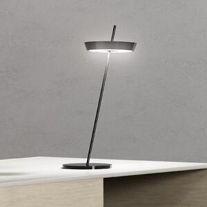 Sigor LED акумулаторна настолна лампа Mahina, черна, височина 36 cm, метал, CCT, Затъмняване, Черен, Дневна/трапезария, Алуминий, Модерен