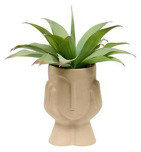 Изкуствено растение atmosphera Sien Agava, 48 cm, Керамика