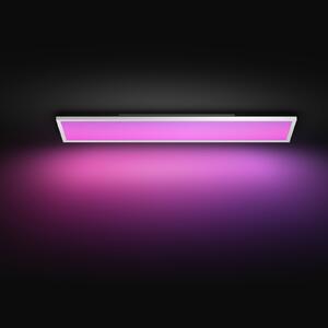 Philips Hue LED панел White & Color Ambiance Surimu 120x30cm, Затъмняване, Бял, Дневна/трапезария, Алуминий, Модерен