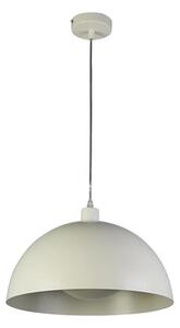 Searchlight 35410CR - Подвесен полилей MARS на кабел, 1xE27/60W/230V, Ø 25 см, кремав