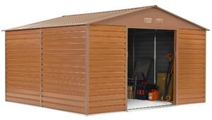 Lahti метална къща за инструменти 3,4 x 3,2 м Магазин Boss woodlike
