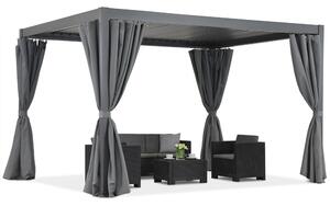 Lagos Premium 3x3 Garden Point свободностояща пергола за тераса антрацит