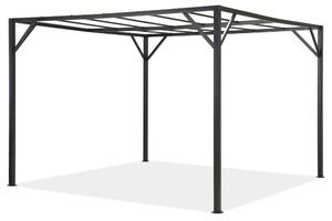 Santorini 4 x 4 m антрацитна метална рамка за тераса Garden Point