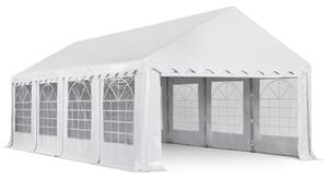 Бяла градинска парти палатка 4x8m Hanover Garden Point