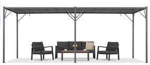 Антрацит Malaga 3x6m Garden Point пергола за тераса