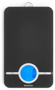 Кухненска везна Brabantia Tasty+ 1001251, До 5 кг, 3x AAA батерии, ТАРА, LCD дисплей, Тъмносив