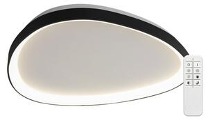 Top Light - LED димируемо таванно осветително тяло ECLIPSE LED/55W/230V 3000-6500K черно + дистанционно управление
