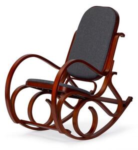 Класически дървен люлеещ се стол Relax