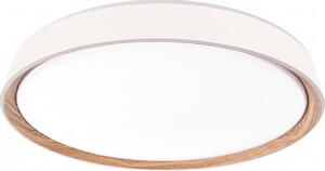 LED димируемо таванно осветително тяло ILVI LED/30W/230V 2700-6500K Ø 40 см бяло/бежово + дистанционно управление