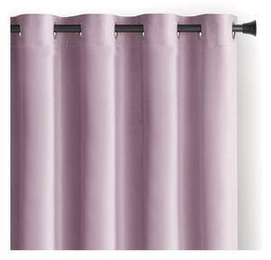 Светлорозово затъмняващо перде 140x245 cm Eyelets – Restilo
