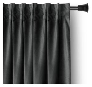 Тъмносиво dimout перде 140x245 cm Pleat – Restilo