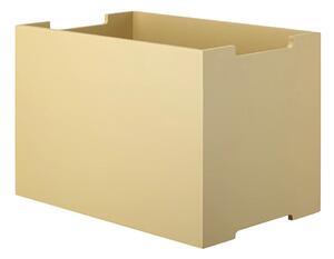 Светложълта кутия за съхранение 25x39x27 cm Kasane L – Blomus