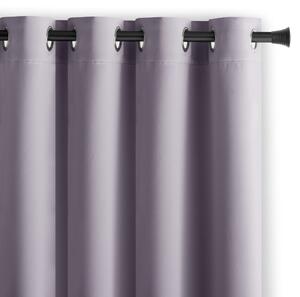 Сиво-розово затъмняващо перде 140x175 cm Eyelets – Restilo