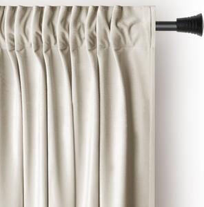 Бежово затъмняващо перде 140x245 cm Pleat – Restilo