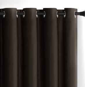 Кафяво dimout перде 140x270 cm Eyelets – Restilo