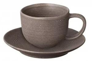 Тъмнокафяви керамични чаши в комплект 2 бр. 190 ml Kumi – Blomus