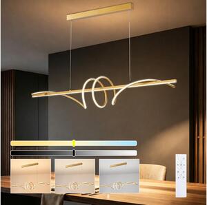 BRILAGI - LED димируем полилей на кабел SIGNATURE LED/50W/230V 120 cm златист + дистанционно управление