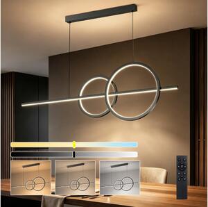 BRILAGI - LED димируем полилей на кабел SIGNATURE LED/53W/230V 120 см черен + ДУ
