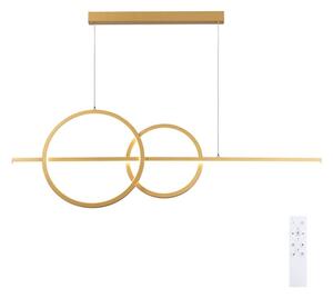 BRILAGI - LED димиращ полилей на кабел SIGNATURE LED/53W/230V 120 см златен + дистанционно управление