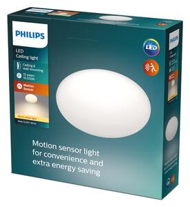 Philips - LED таванно осветително тяло със сензор SHAN LED/12W/230V 2700K