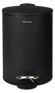 Черно стоманено кошче за боклук с педал 3 l Tubo – Blomus