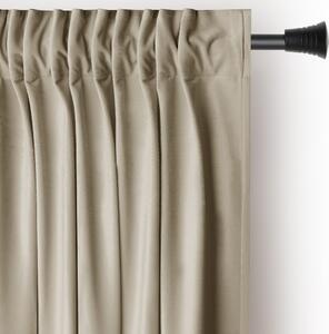 Кафяво/бежово dimout перде 140x245 cm Pleat – Restilo