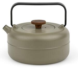 Чугунен чайник с цедка в цвят каки 750 ml Henan – Bredemeijer