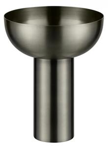 Сива ваза от неръждаема стомана (височина 21 cm) Miyabi – Blomus